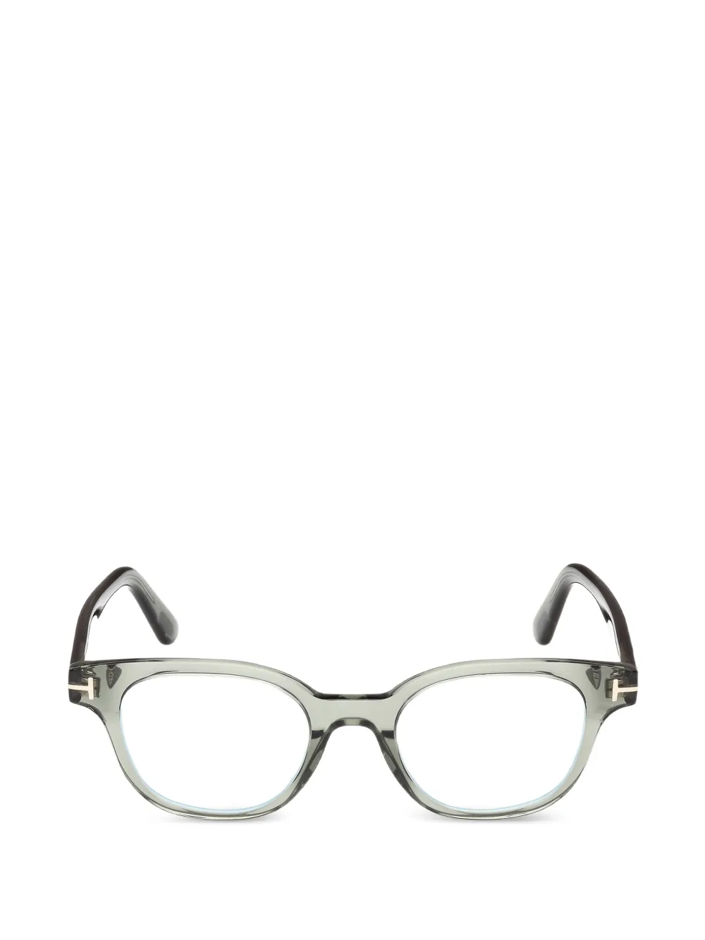 TOM FORD Eyewear round-frame glasses - Grigio