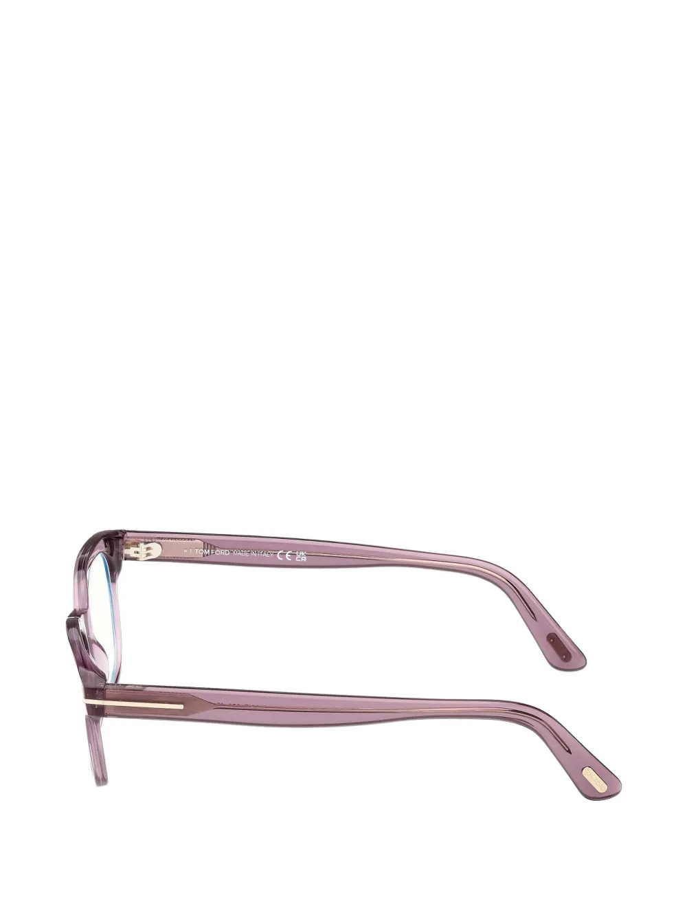  Tom Ford Eyewear Round-frame Glasses - Purple 