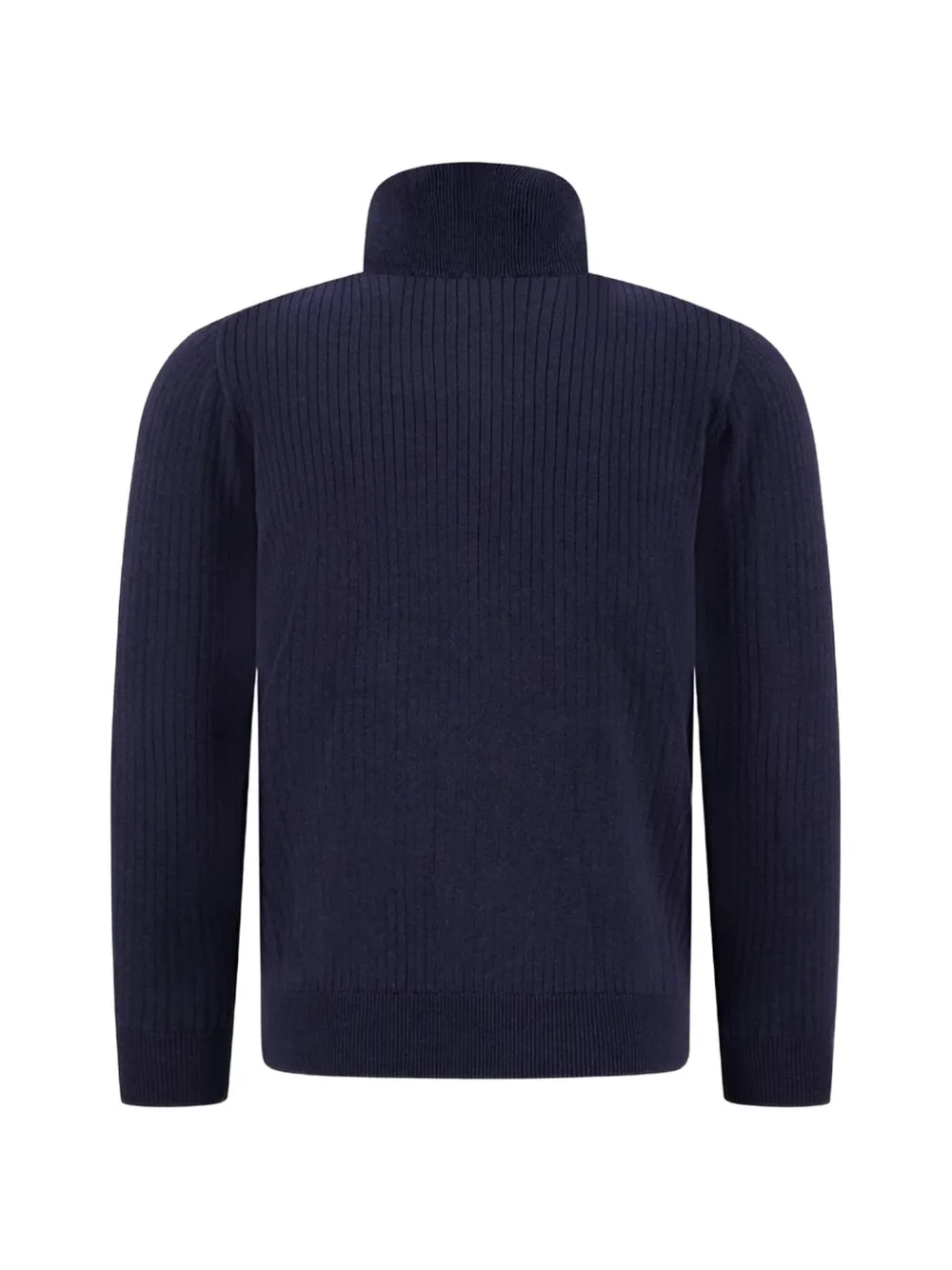 Polo Ralph Lauren Geribbelde sweater met rits Blauw