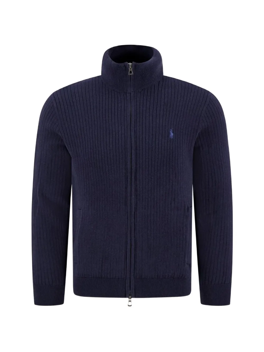 Polo Ralph Lauren ribbed zip-up sweatshirt - Blu