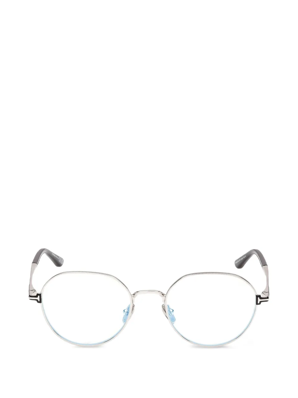 TOM FORD Eyewear round-frame glasses - Argento