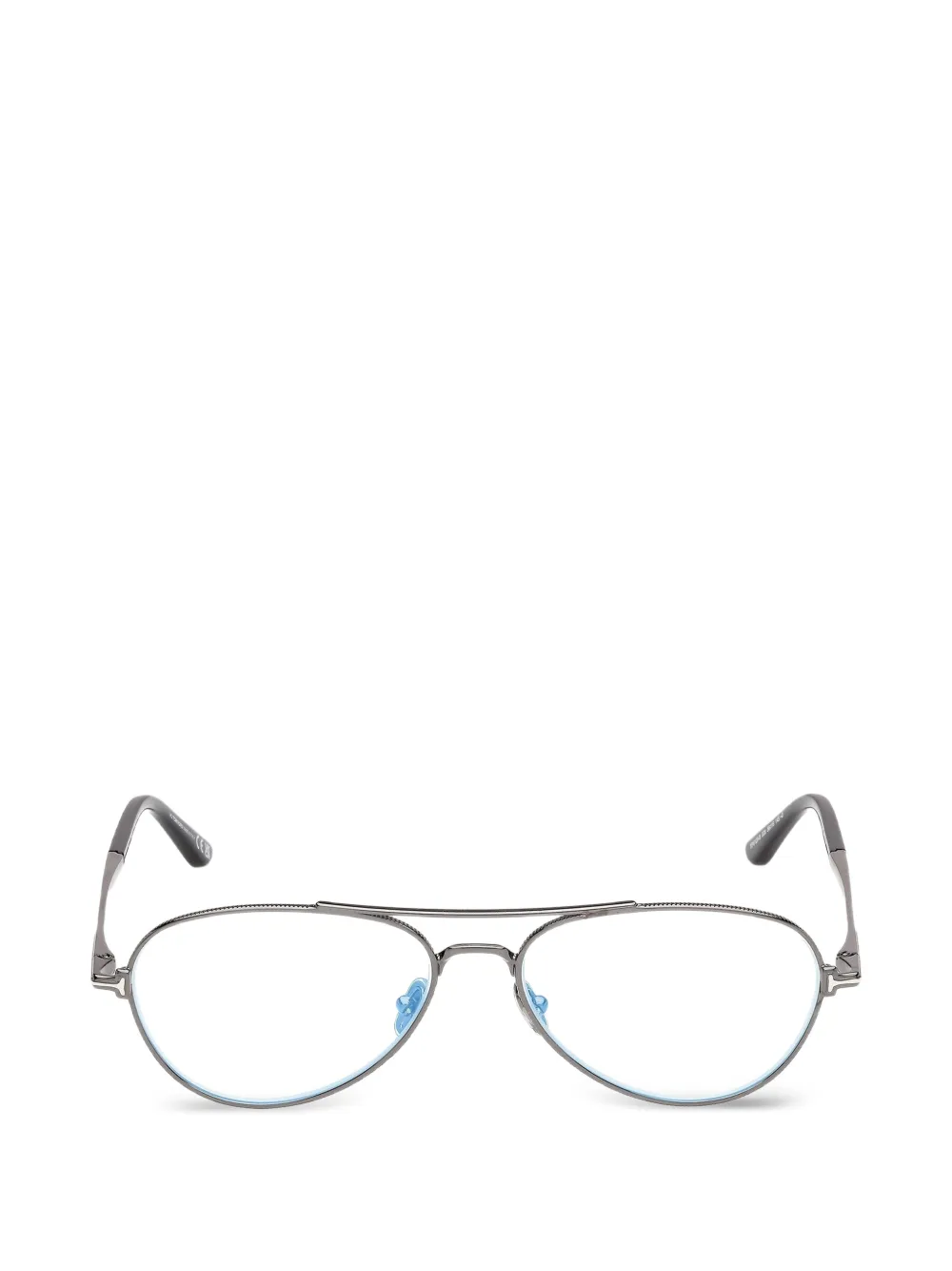 TOM FORD Eyewear pilot-frame glasses - Grigio