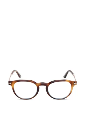 TOM FORD Eyewear トータスシェル ナビゲーターフレーム サングラス