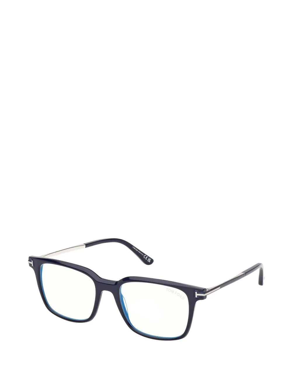 TOM FORD Eyewear Bril met vierkant montuur Blauw