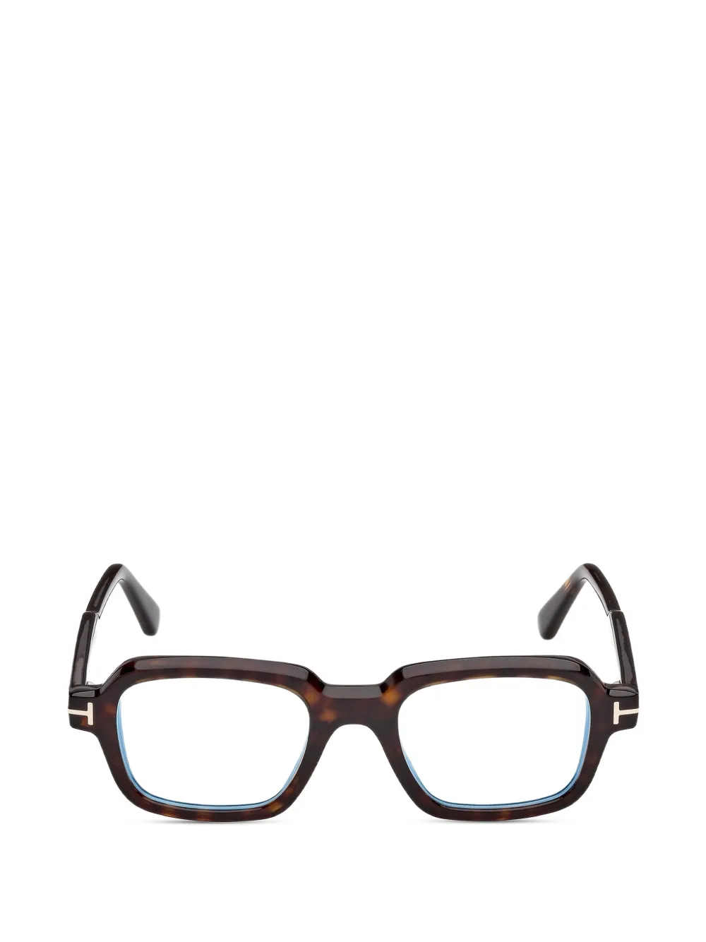 TOM FORD Eyewear square-frame glasses - Marrone