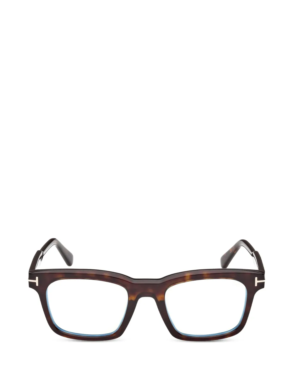 TOM FORD Eyewear square-frame glasses - Marrone
