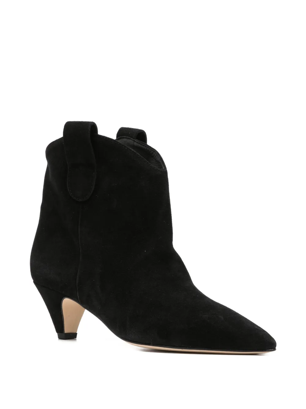 Anna F. Enkellaarzen met puntige neus Zwart