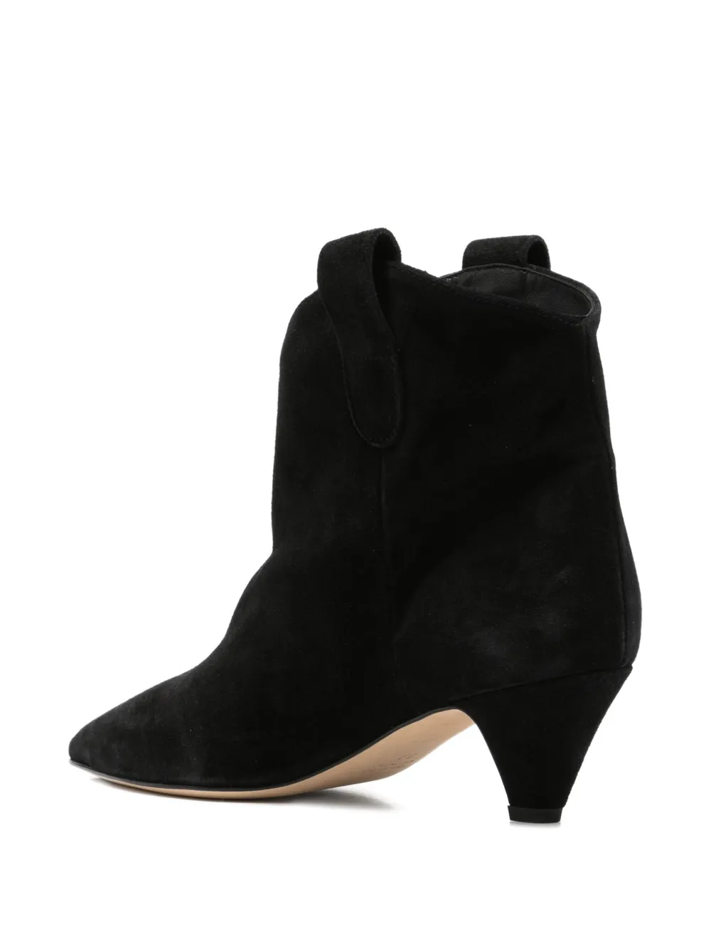 Anna F. Enkellaarzen met puntige neus Zwart