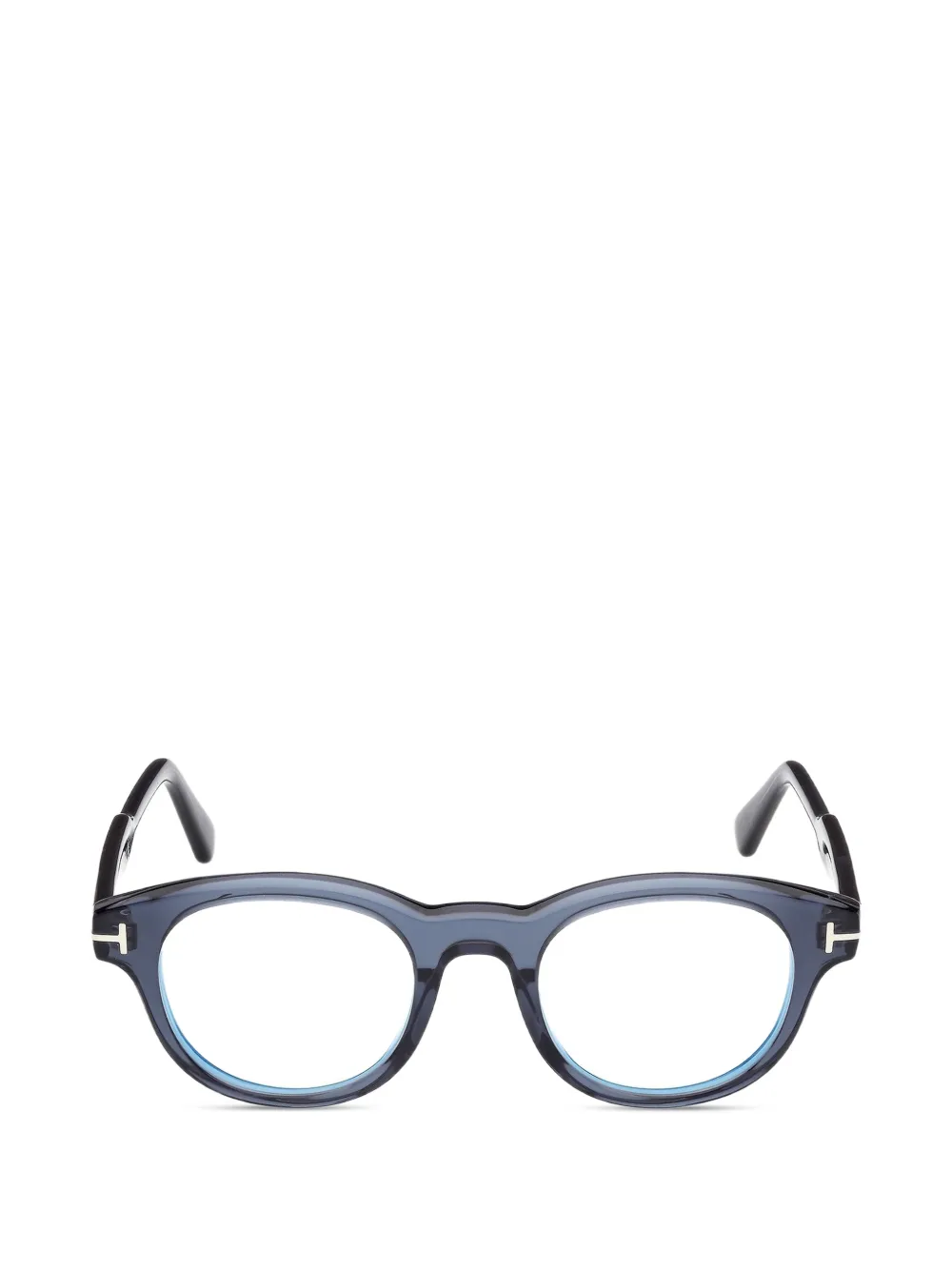 TOM FORD Eyewear round-frame glasses - Blu