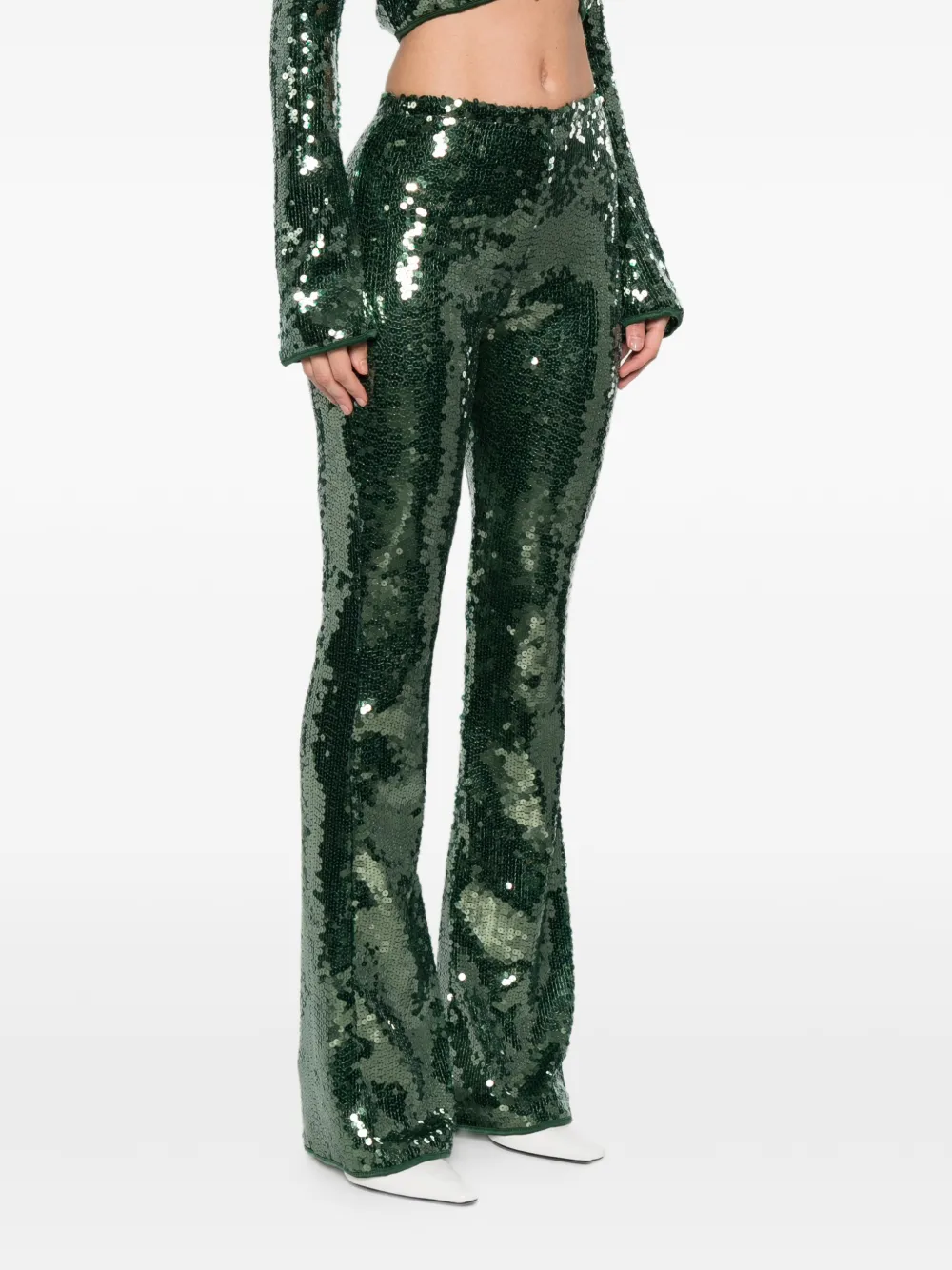 Oséree Marilyn broek met pailletten Groen