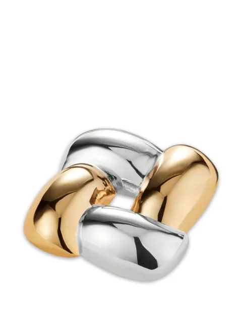 Jenny Bird square-frame brooch