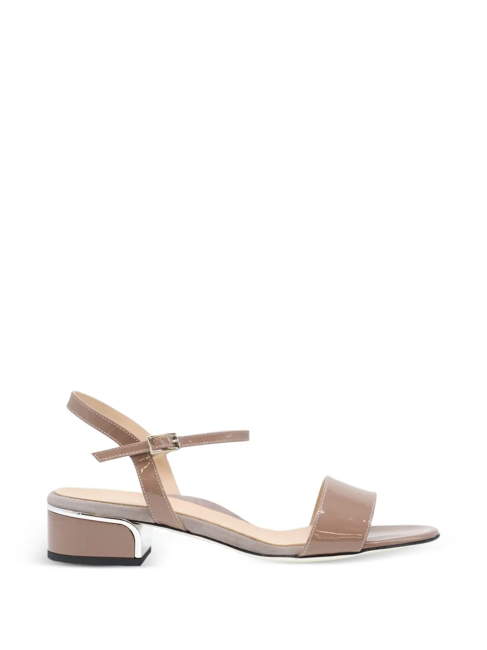 Ron White Emberly ankle-strap heeled sandals – Neutrals