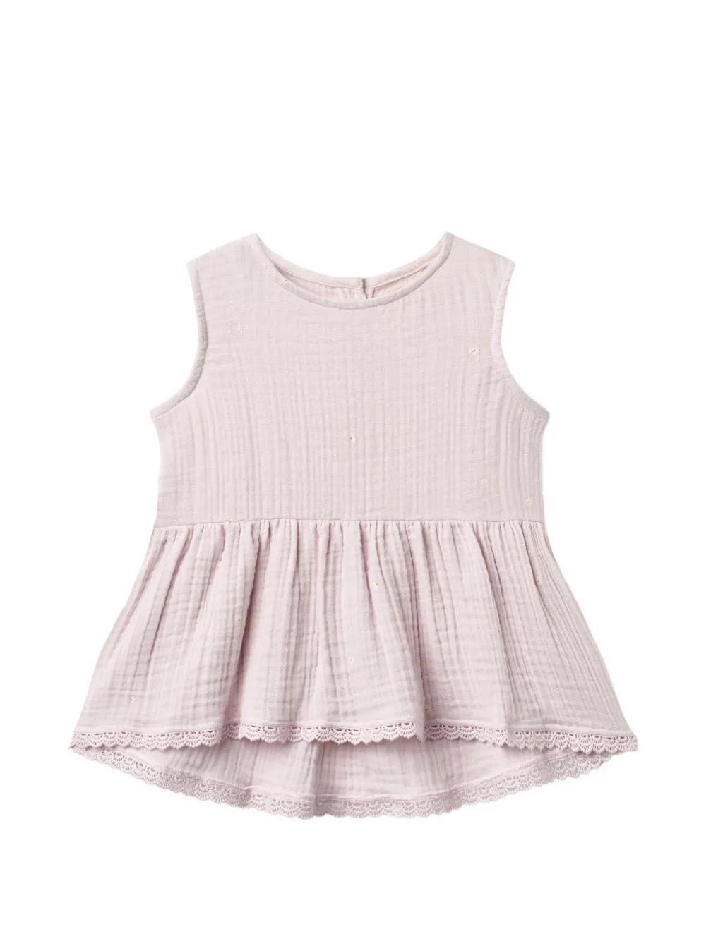 WHEAT Bea lace-trim top - Rosa