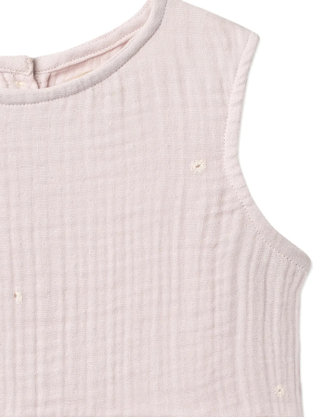  Wheat Bea Lace-trim Top - Pink 