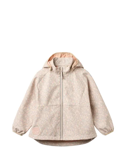 WHEAT Mitta floral-print hooded jacket