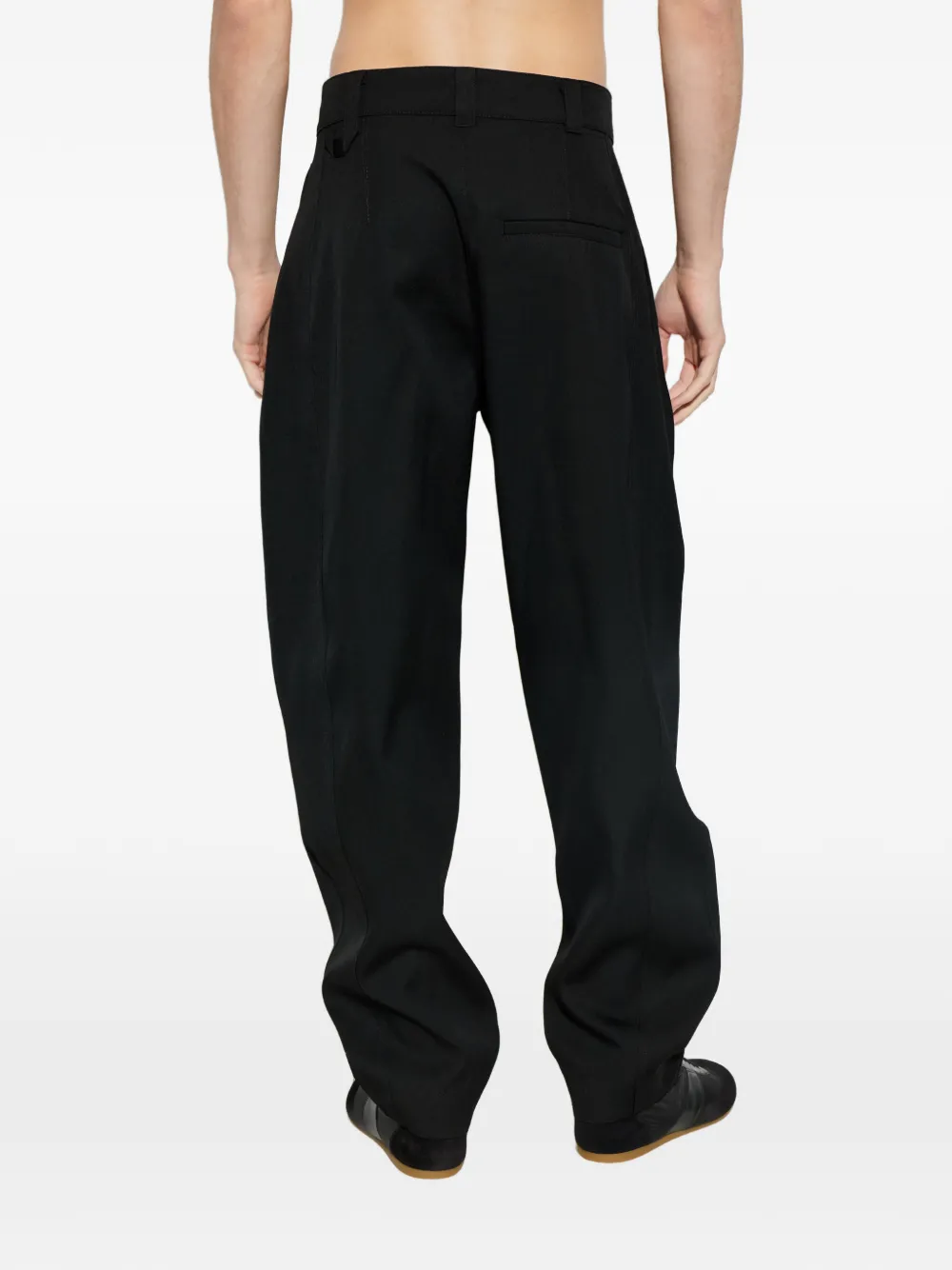 Jacquemus Broek met afwerking Zwart