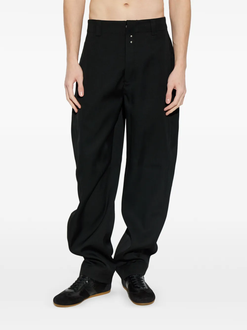 Jacquemus Broek met afwerking Zwart
