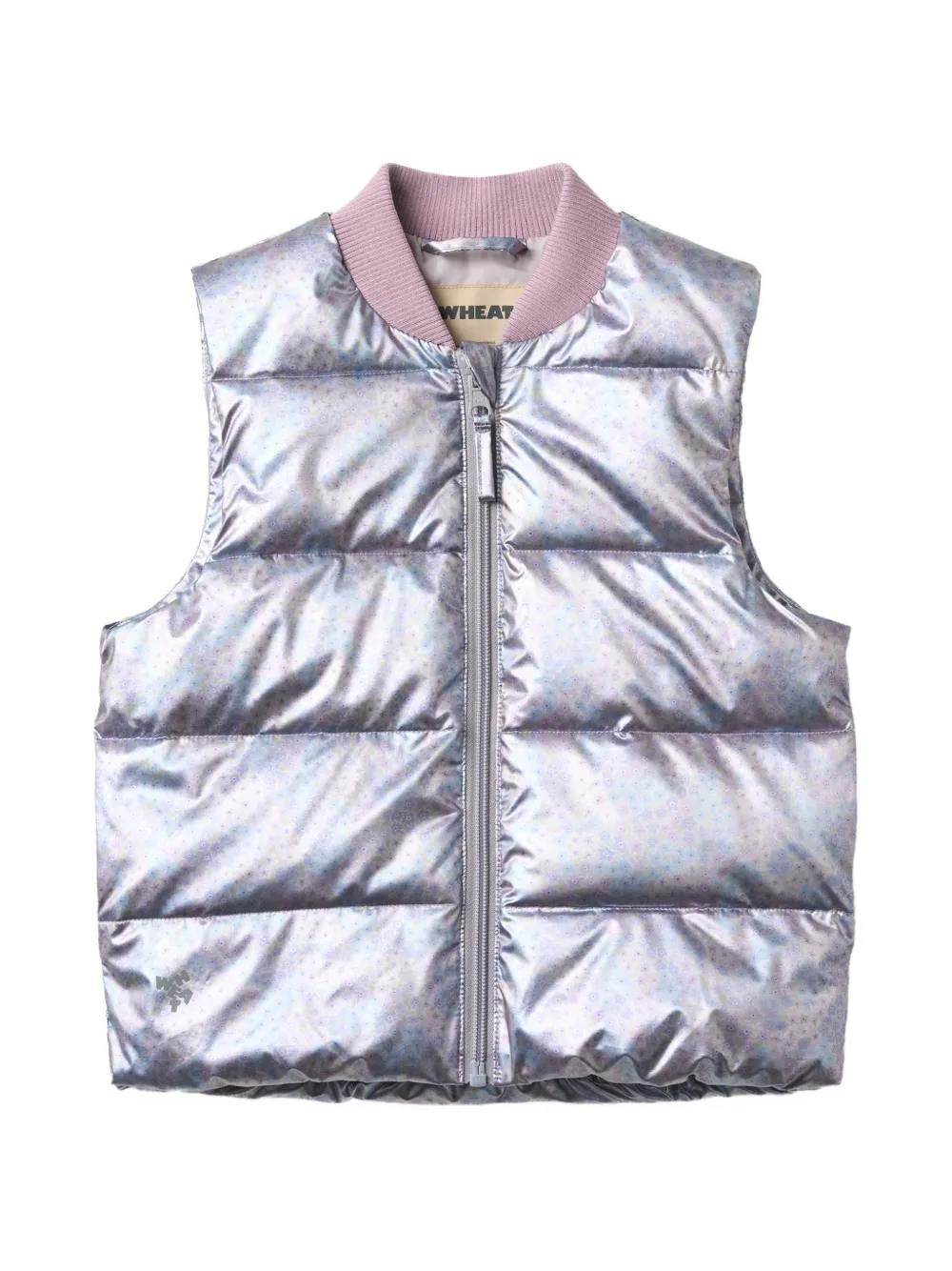 WHEAT quilted gilet - Silber