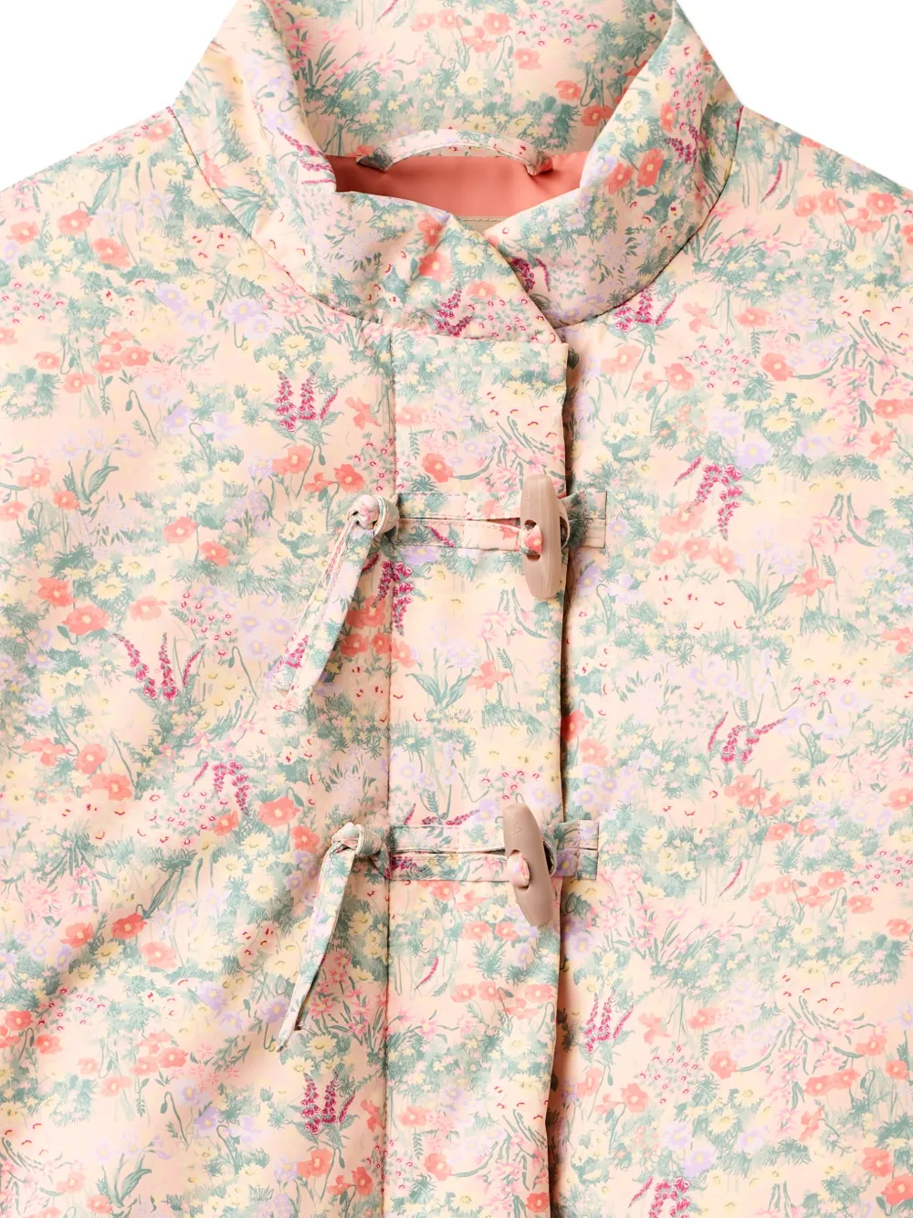  Wheat Floral-print Jacket - Pink 