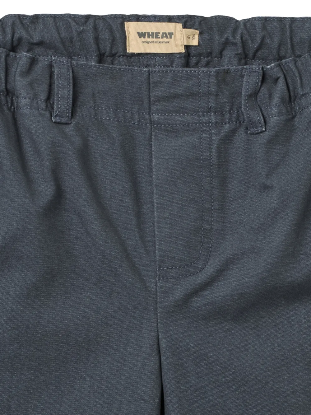  Wheat Julian Elasticated Trousers - Blue 