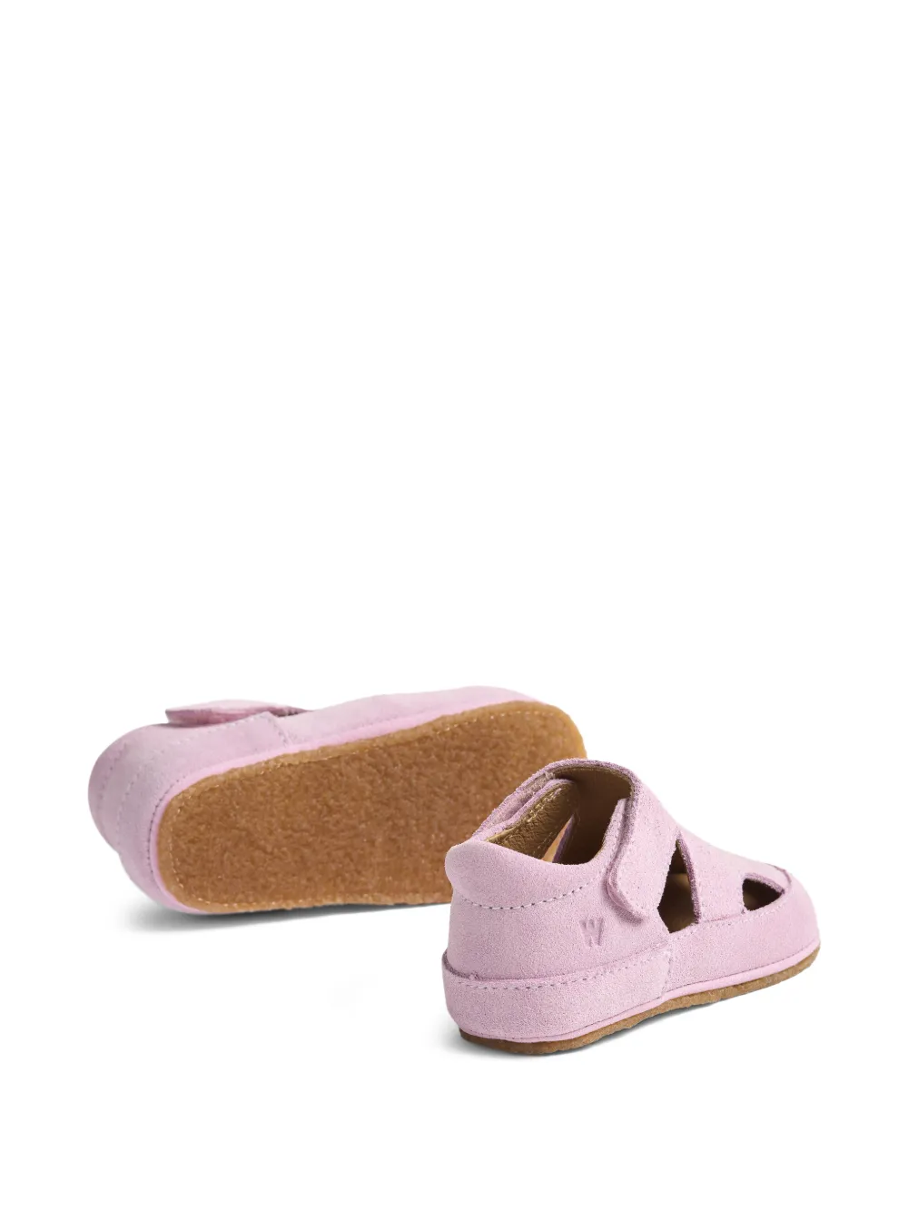  Wheat Cut-out Sandals - Pink 