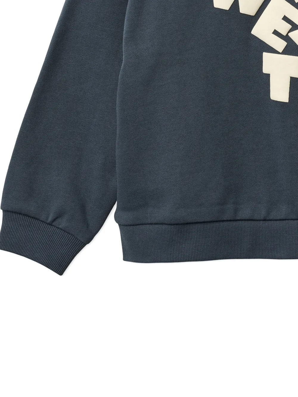  Wheat Lennon Logo-print Sweatshirt - Blue 