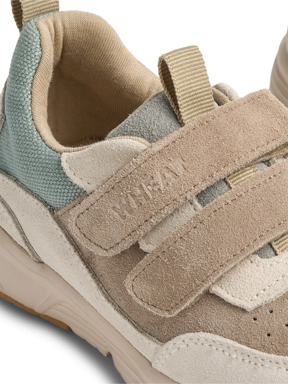 WHEAT Alin sneakers met klittenband Bruin