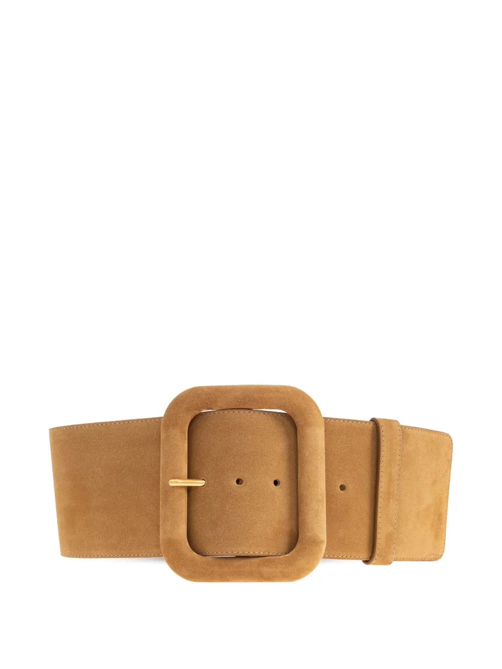 AMI Paris square-buckle leather belt - Toni neutri