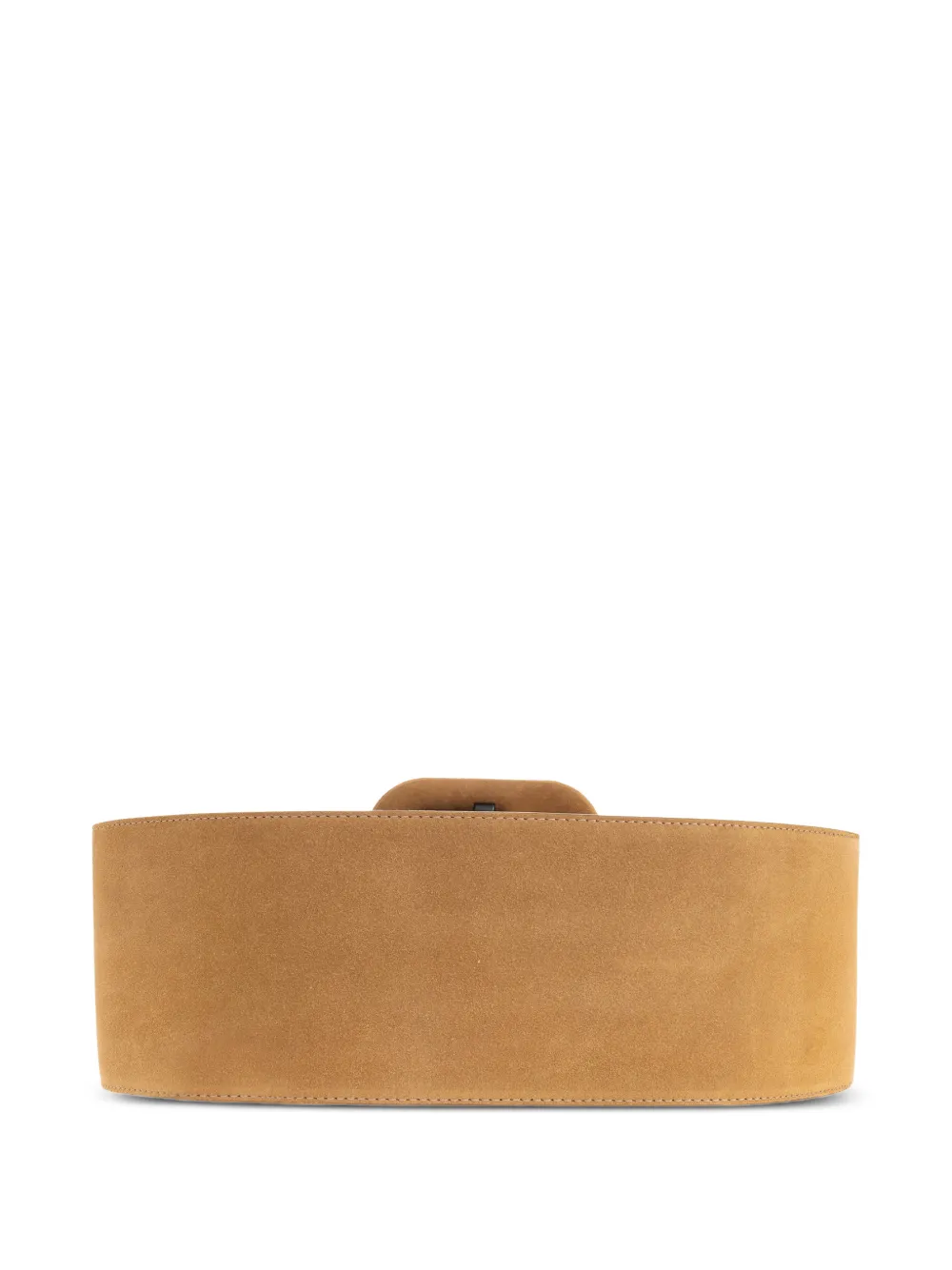  Ami Paris Square-buckle Leather Belt - Neutrals 