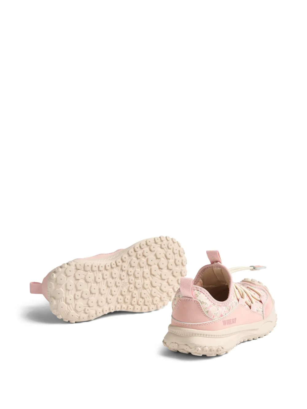 Wheat Billie Floral-print Sneakers - Pink 