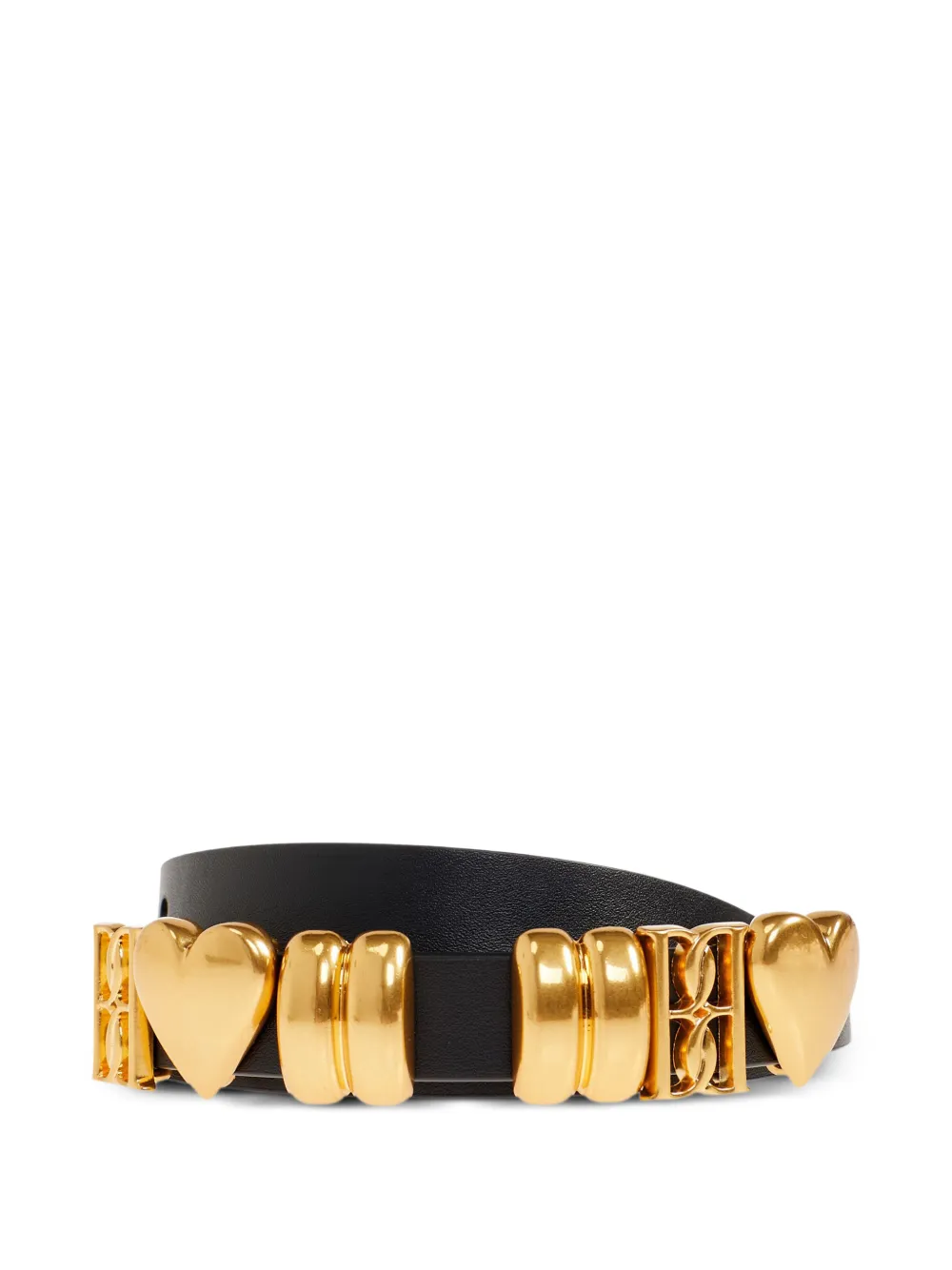 By Malene Birger Ounlas heart-detail belt - Nero