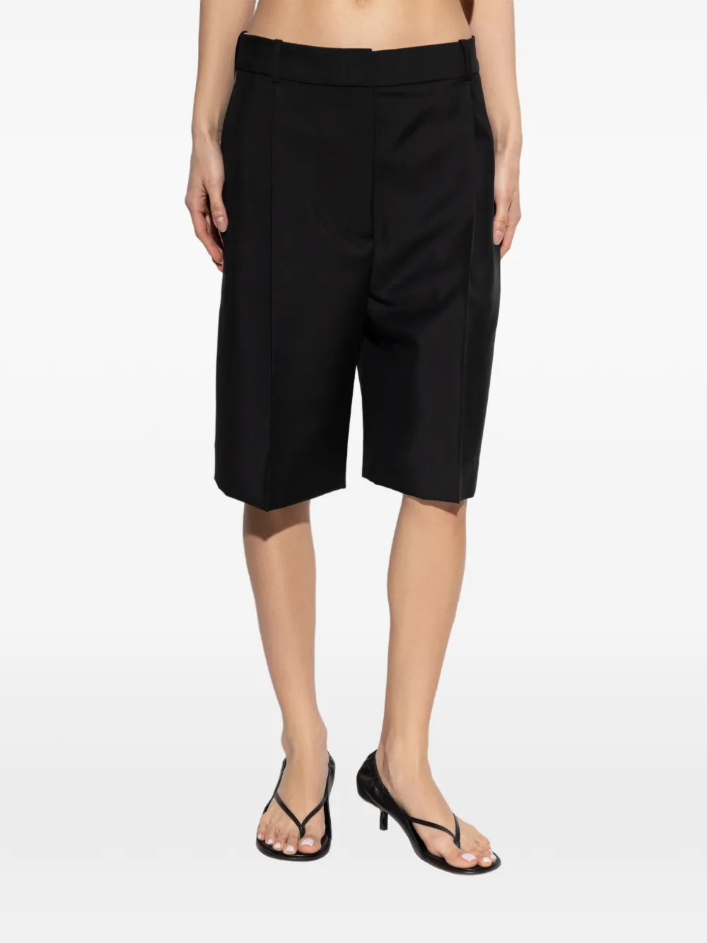  Róhe Tailored Shorts - Black 