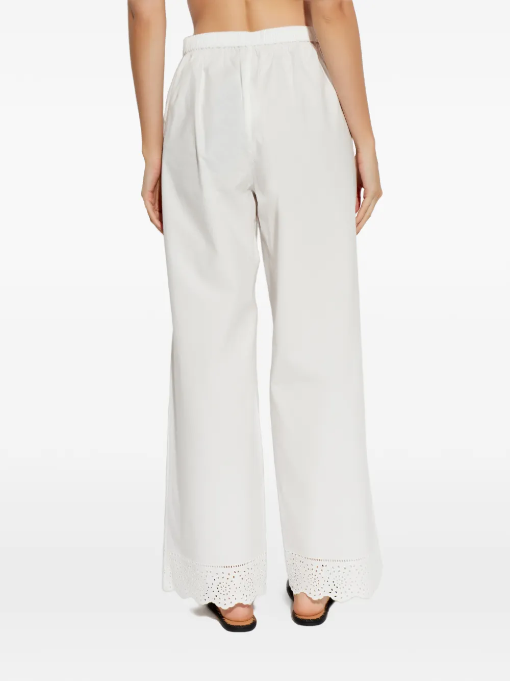 Gretana Broderie-Anglaise Trousers
