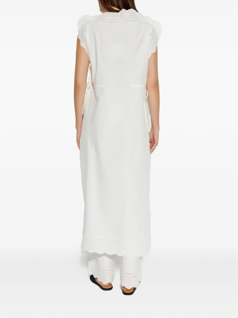  By Malene Birger Broderie-anglaise Blouse - White 