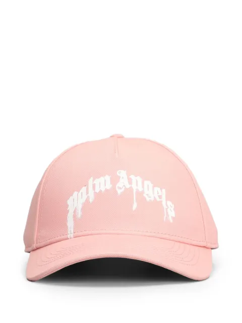 Palm Angels logo-print baseball cap