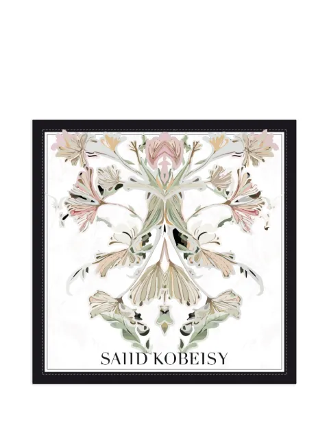 Saiid Kobeisy mascada grande con estampado floral