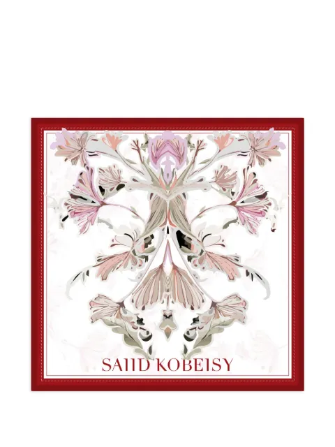 Saiid Kobeisy medium floral scarf