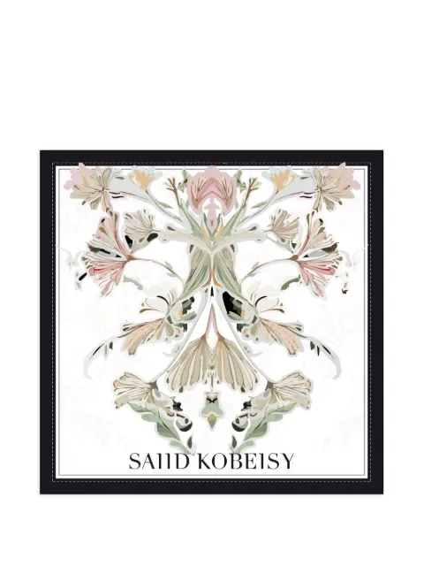 Saiid Kobeisy mascada mediana con estampado floral