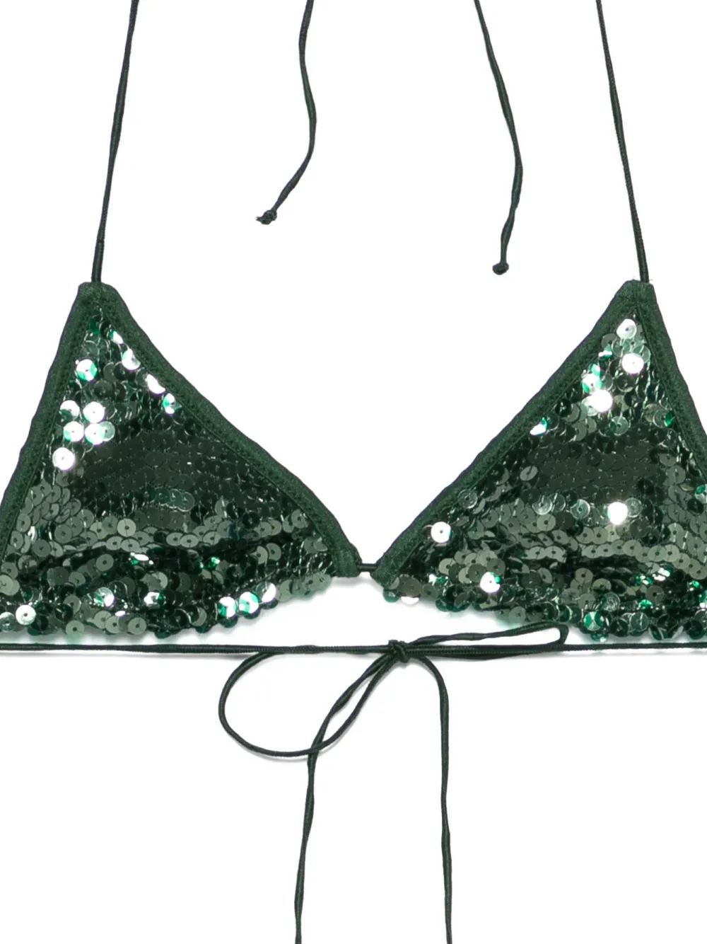  Oséree Marylin Sequinned Bikini - Green 