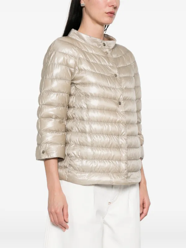 Herno キルティング ジャケット | ニュートラル | FARFETCH JP