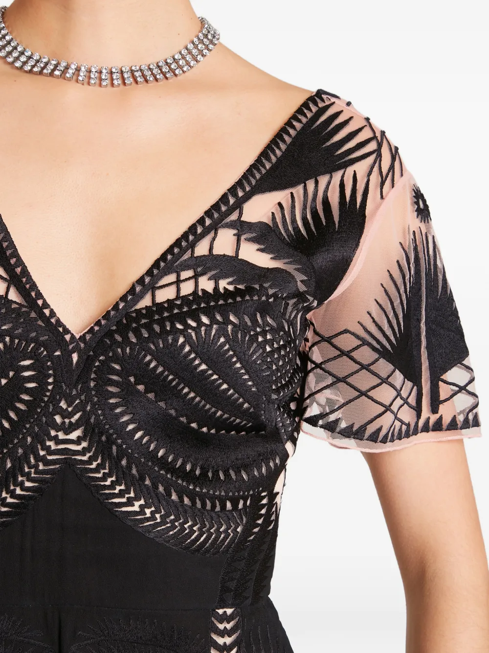 Temperley London Giselle jurk Zwart