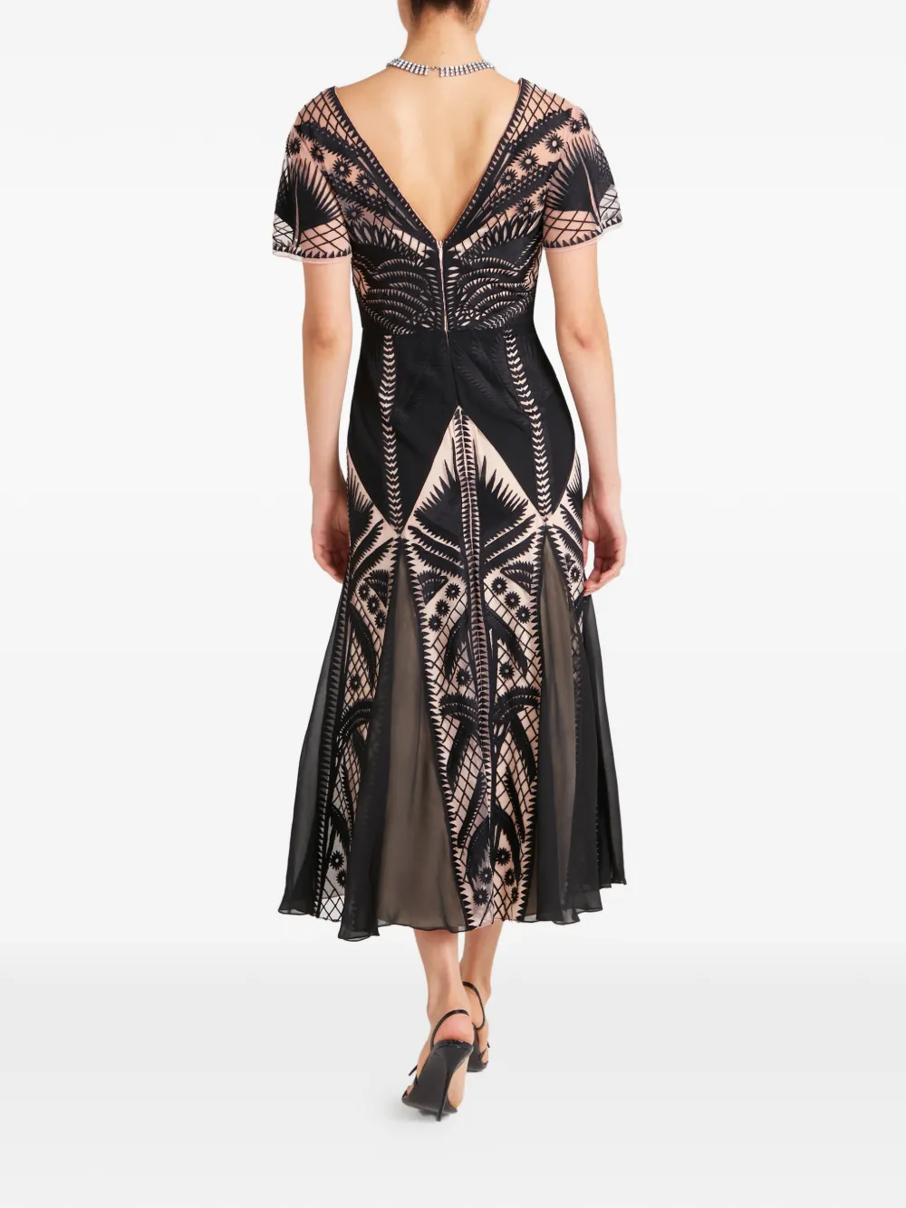 Temperley London Giselle jurk Zwart
