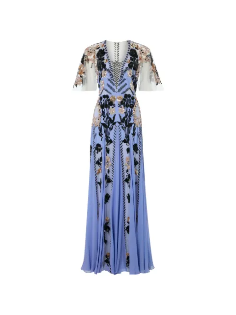 Temperley London GILDED embellished gown