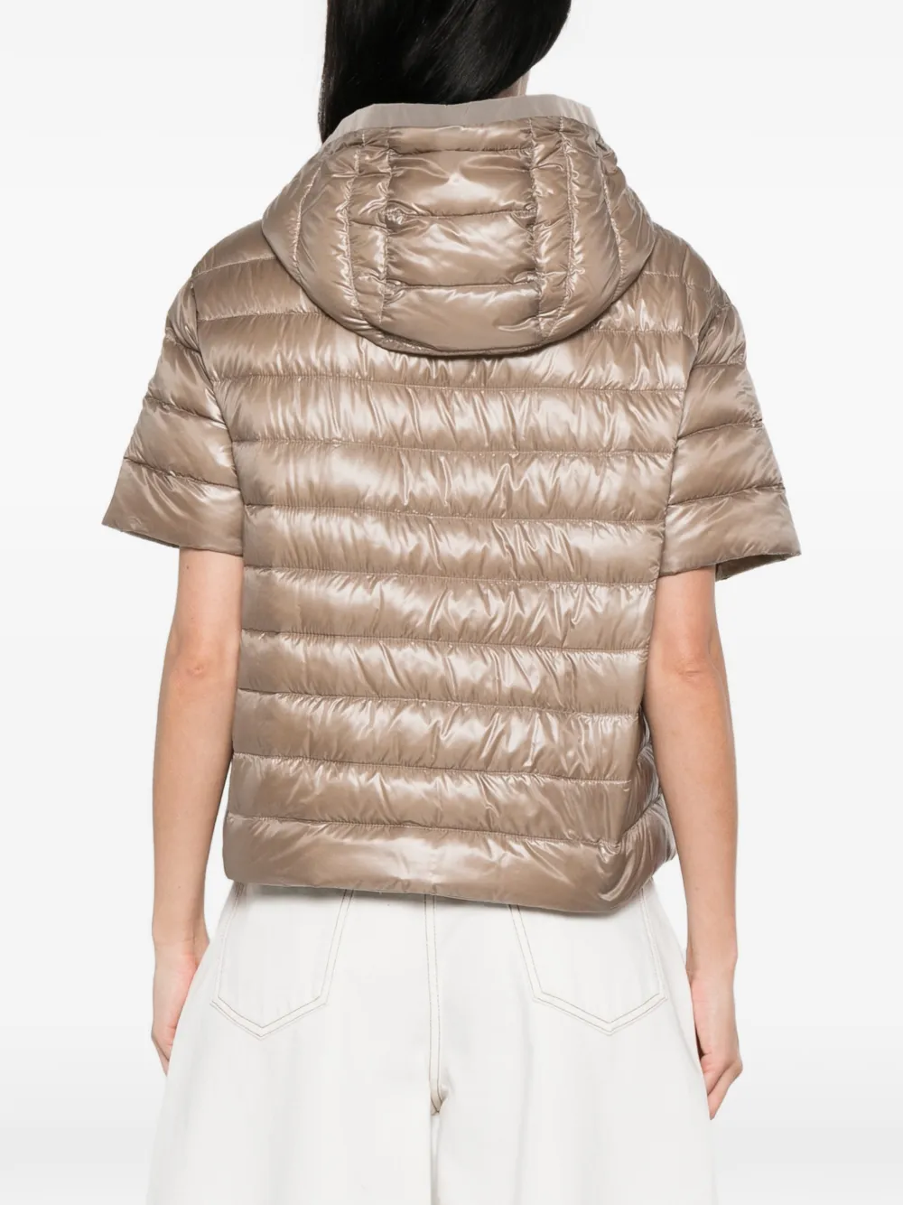 Herno Jack met korte mouwen Beige