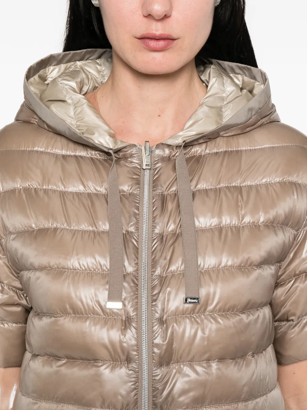 Herno Jack met korte mouwen Beige