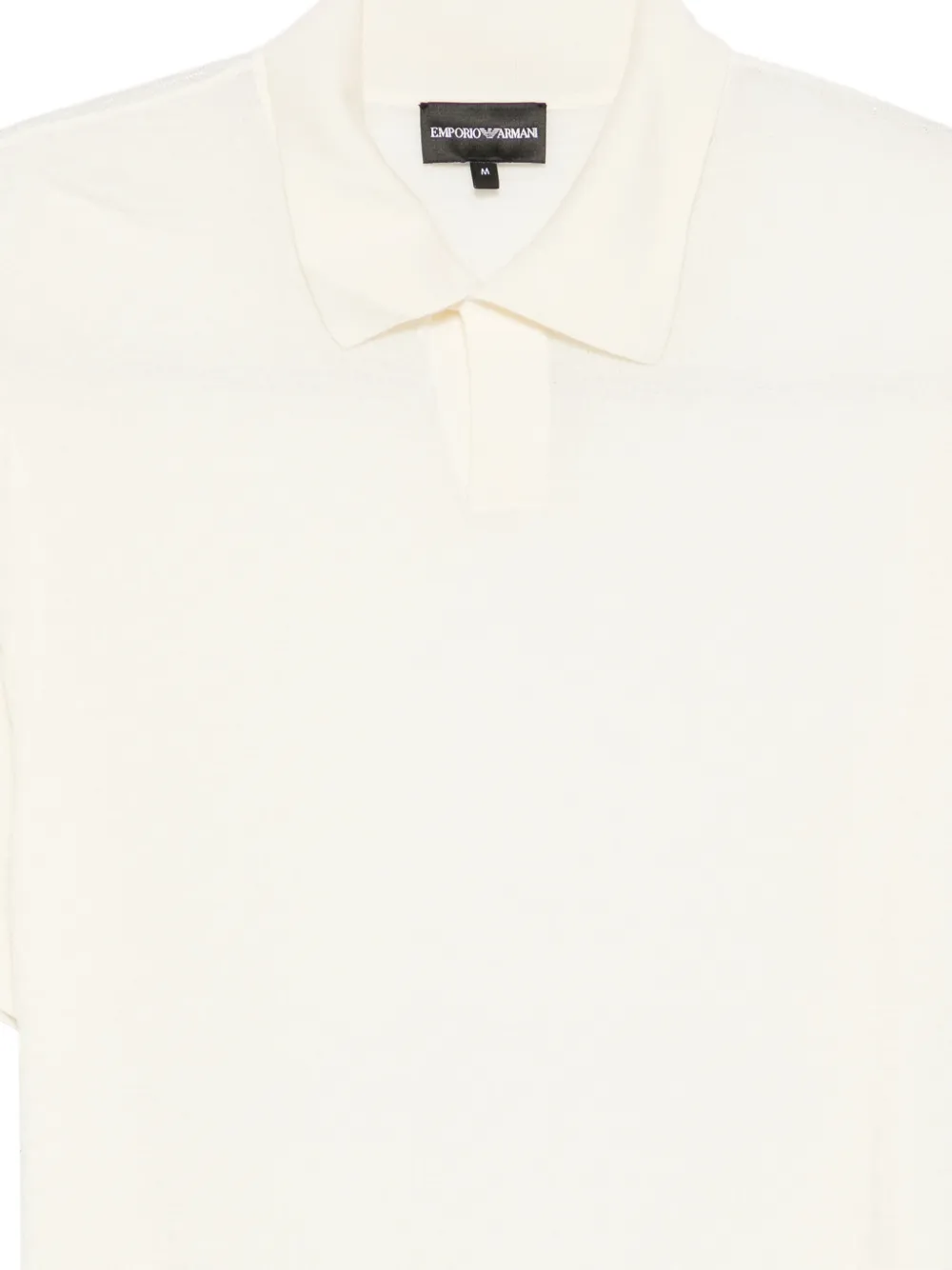 Emporio Armani Poloshirt met korte mouwen Beige