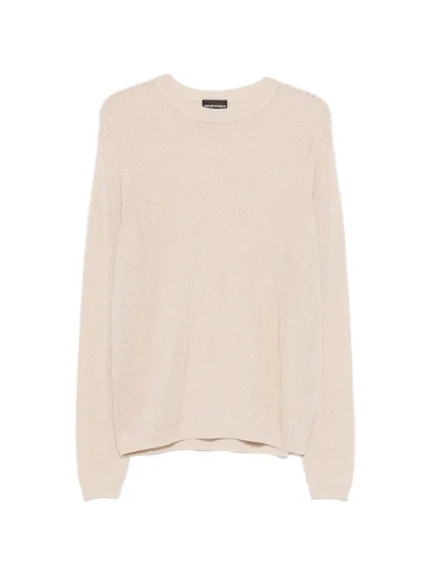 Emporio Armani Suéter decote careca