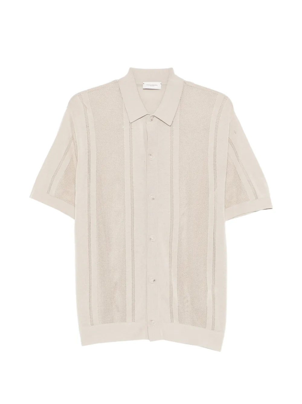 Paolo Pecora knitted shirt - Toni neutri