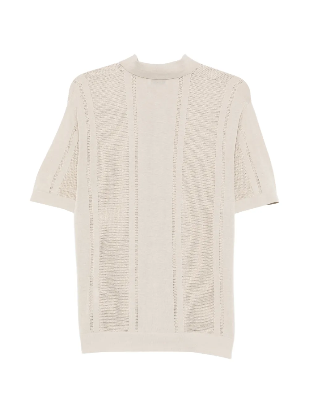  Paolo Pecora Knitted Shirt - Neutrals 