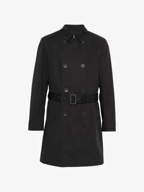 Herno double-breasted trench coat